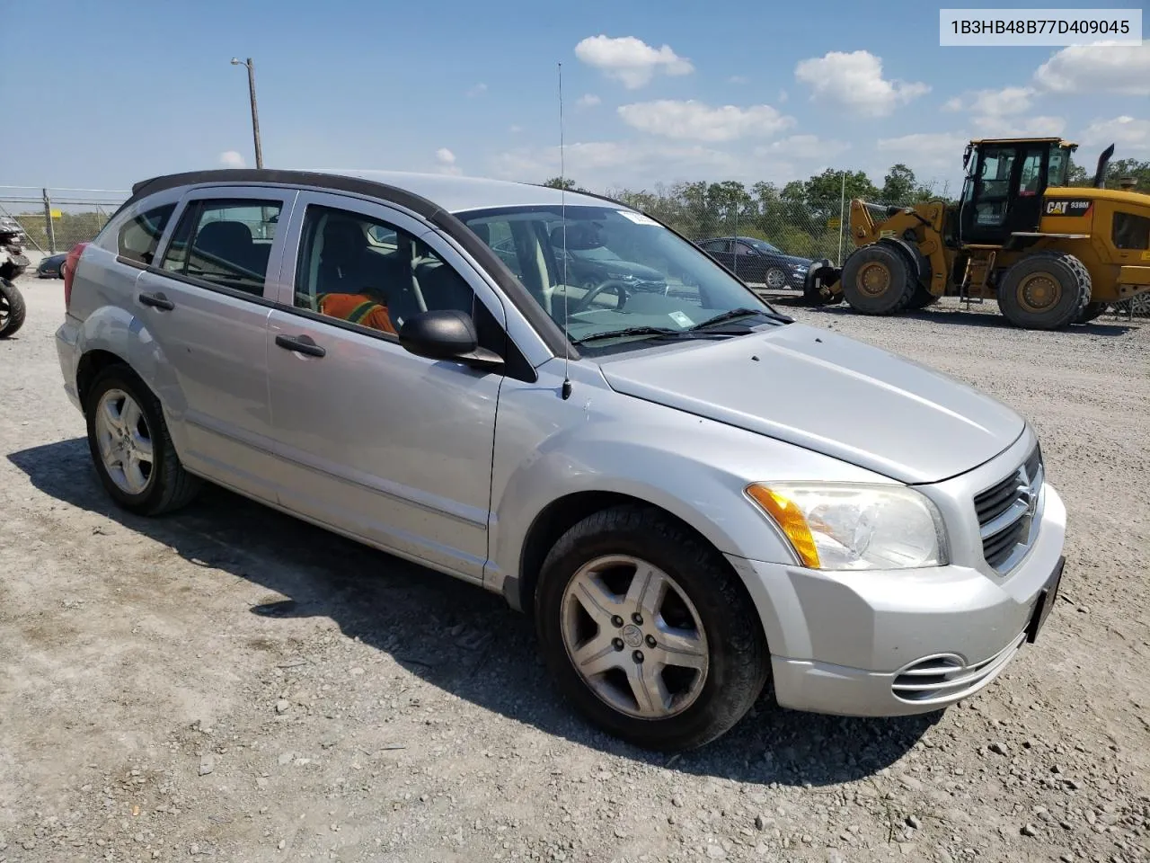 2007 Dodge Caliber Sxt VIN: 1B3HB48B77D409045 Lot: 70826564