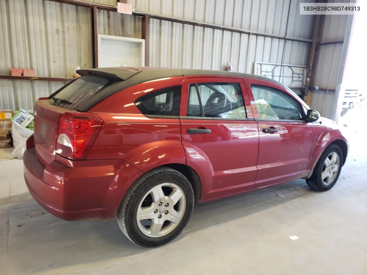 2008 Dodge Caliber VIN: 1B3HB28C98D749313 Lot: 65945654