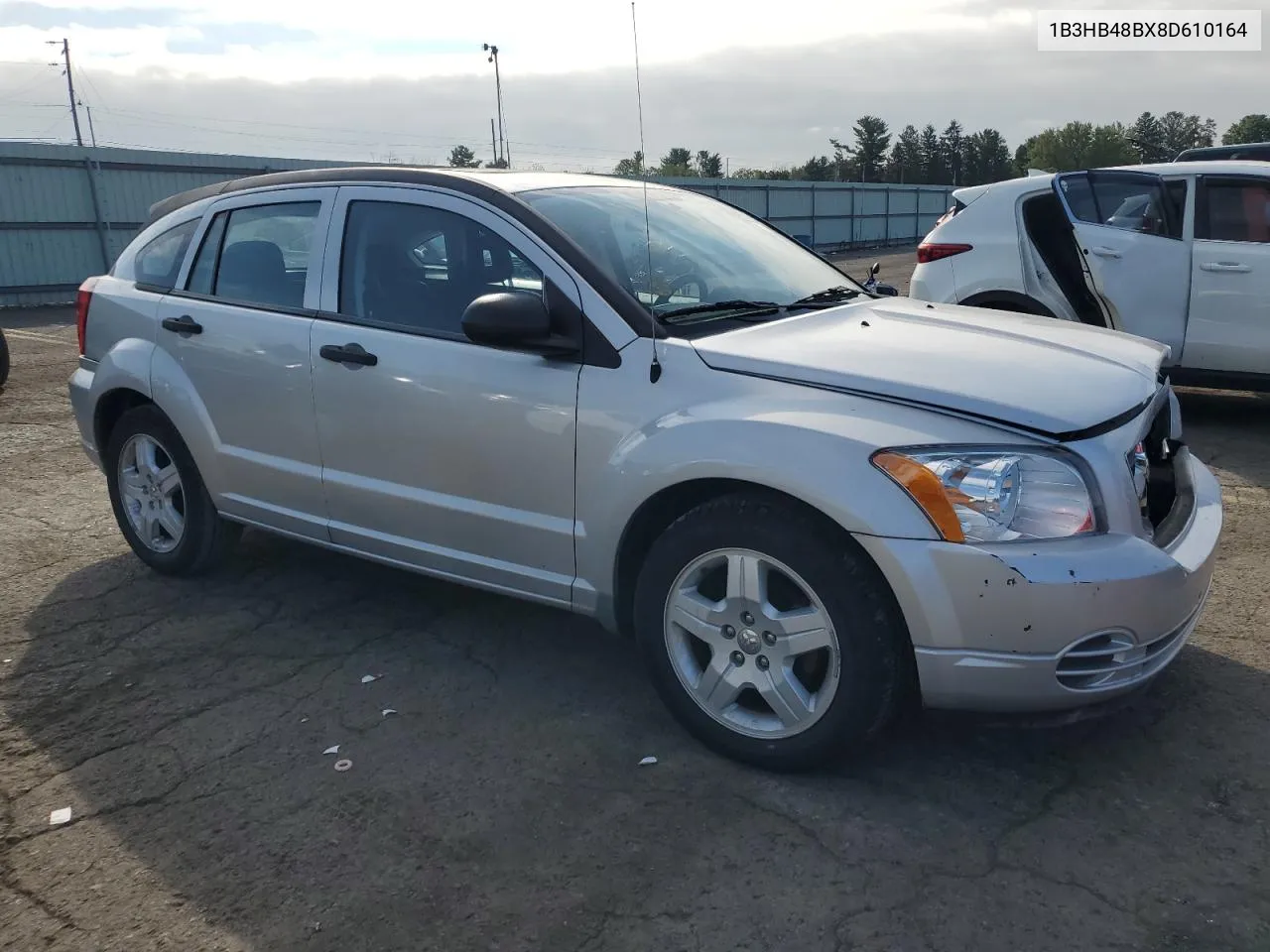 2008 Dodge Caliber Sxt VIN: 1B3HB48BX8D610164 Lot: 70430164