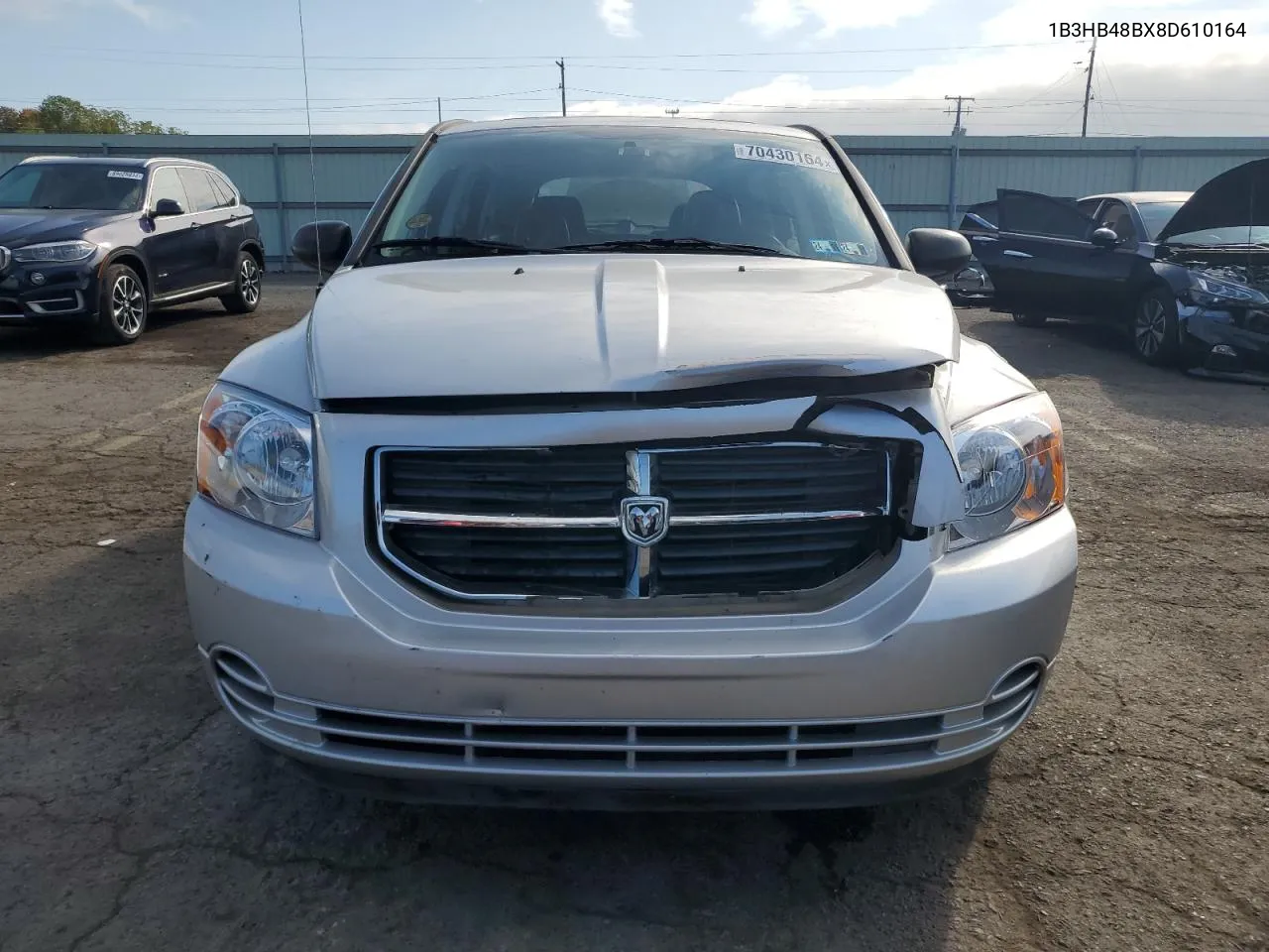 2008 Dodge Caliber Sxt VIN: 1B3HB48BX8D610164 Lot: 70430164