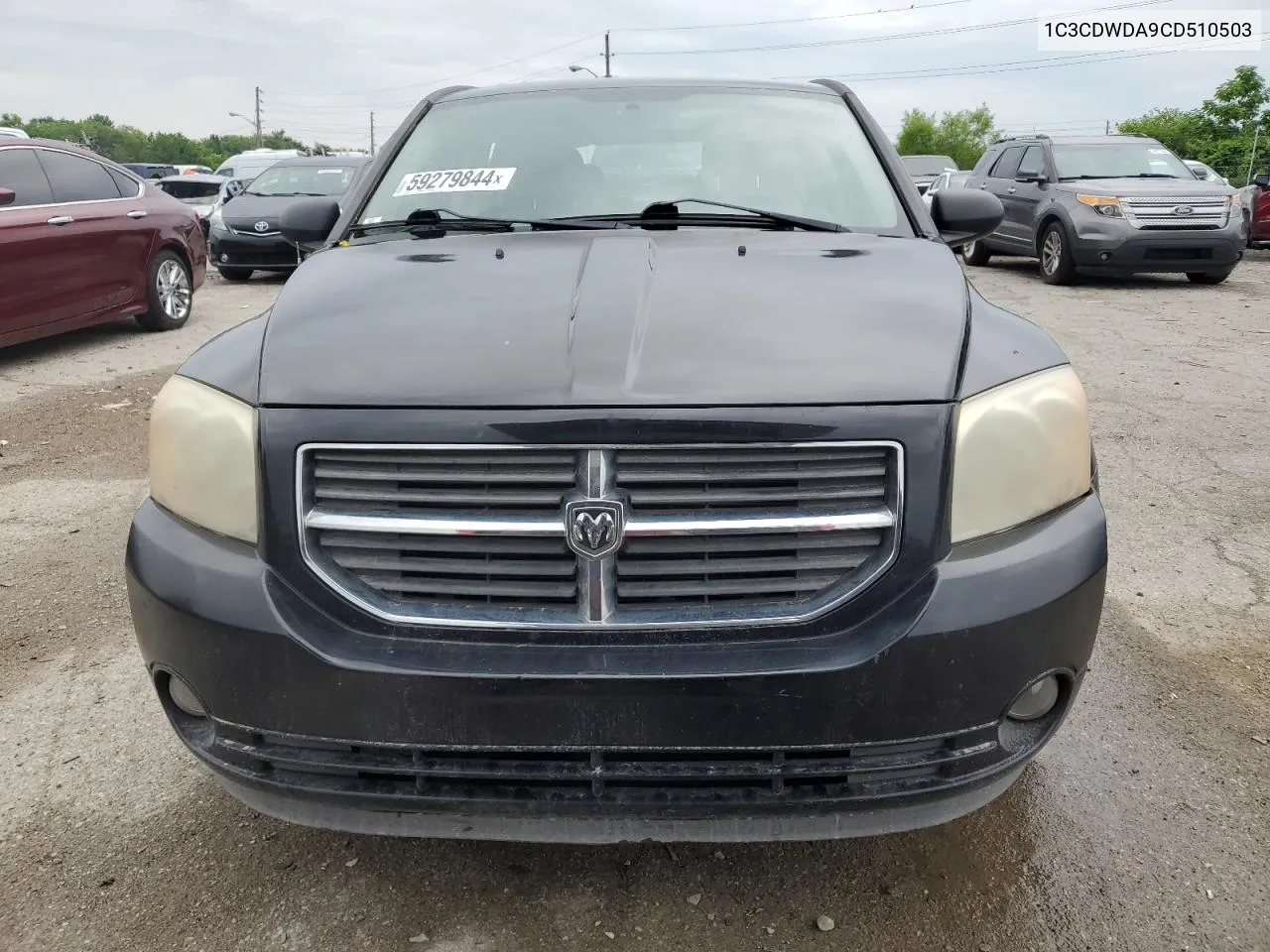 2012 Dodge Caliber Sxt VIN: 1C3CDWDA9CD510503 Lot: 59279844