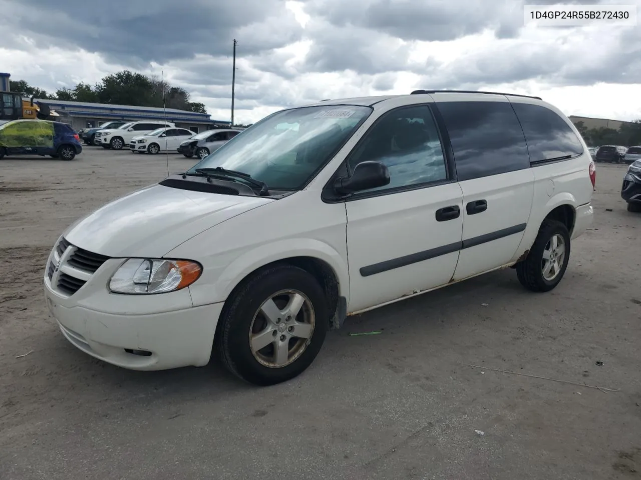 2005 Dodge Grand Caravan Se VIN: 1D4GP24R55B272430 Lot: 71020084