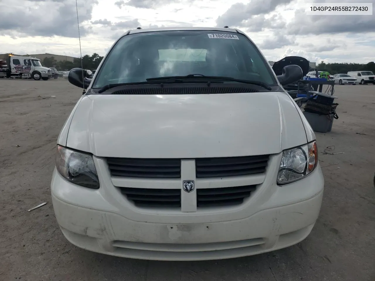 1D4GP24R55B272430 2005 Dodge Grand Caravan Se