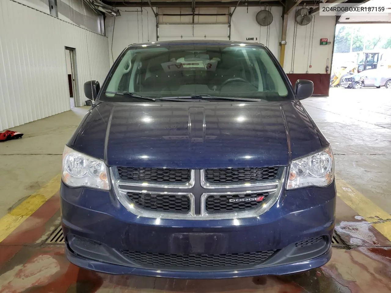 2014 Dodge Grand Caravan Se VIN: 2C4RDGBGXER187159 Lot: 59504994