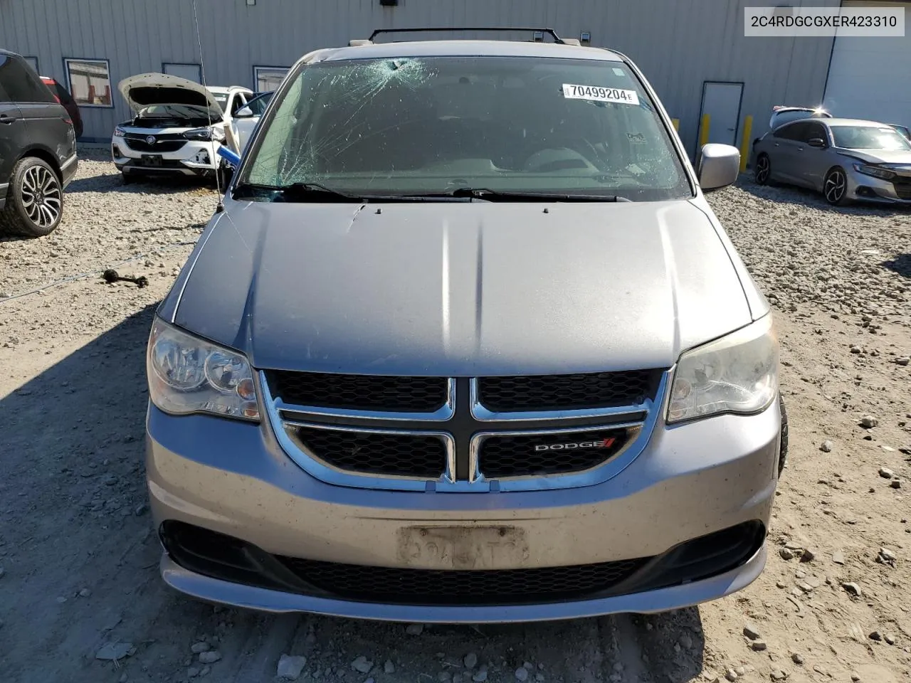 2014 Dodge Grand Caravan Sxt VIN: 2C4RDGCGXER423310 Lot: 70499204