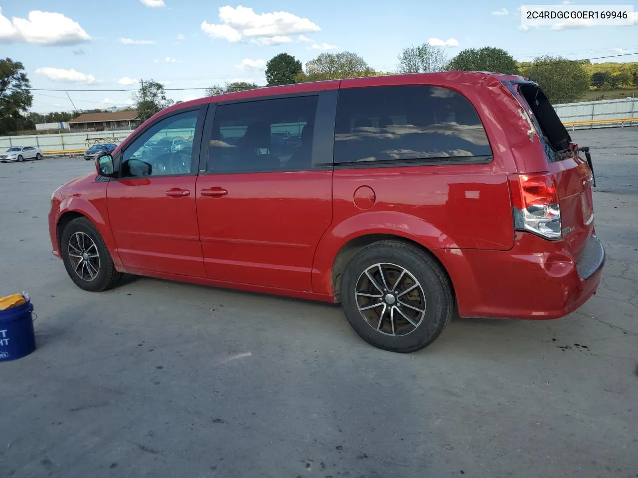 2C4RDGCG0ER169946 2014 Dodge Grand Caravan Sxt