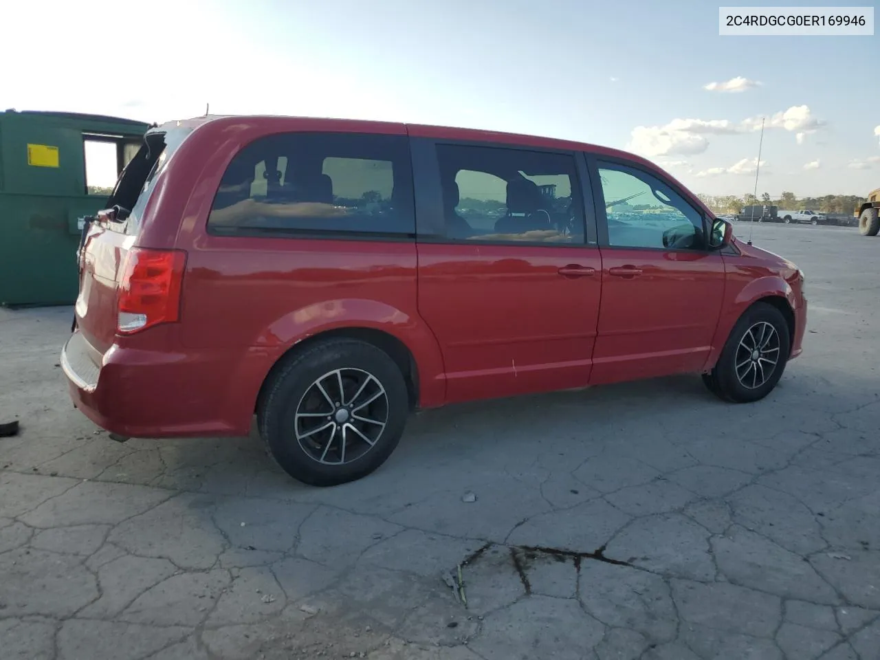 2014 Dodge Grand Caravan Sxt VIN: 2C4RDGCG0ER169946 Lot: 71726064