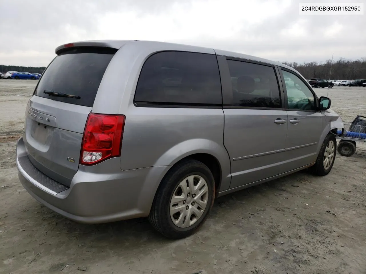 2C4RDGBGXGR152950 2016 Dodge Grand Caravan Se