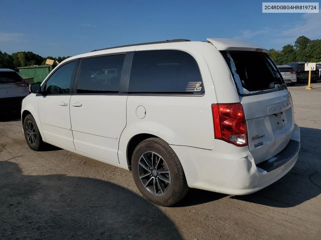 2017 Dodge Grand Caravan Se VIN: 2C4RDGBG4HR819724 Lot: 69183474