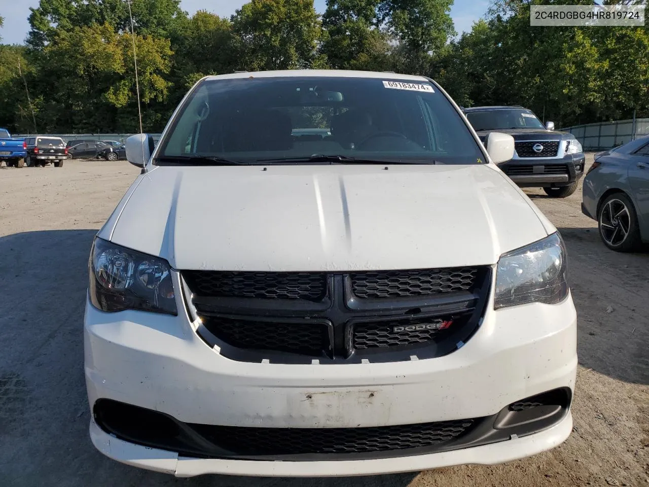 2017 Dodge Grand Caravan Se VIN: 2C4RDGBG4HR819724 Lot: 69183474