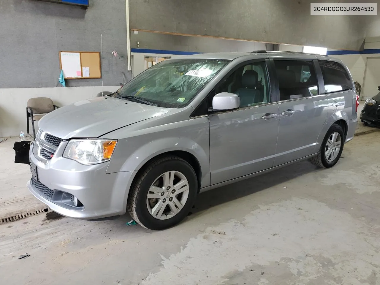 2018 Dodge Grand Caravan Sxt VIN: 2C4RDGCG3JR264530 Lot: 71706654