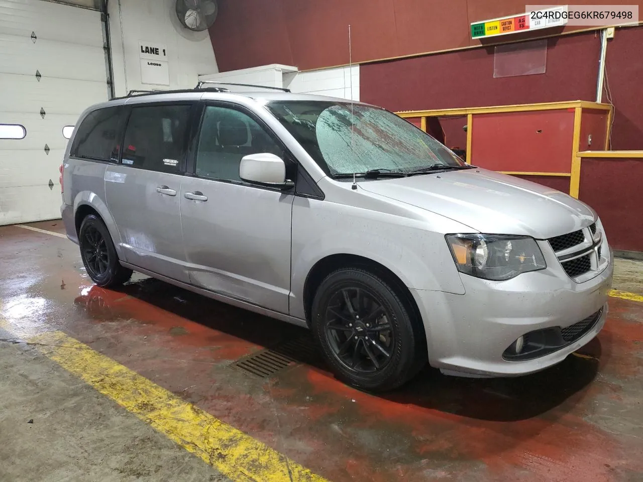 2019 Dodge Grand Caravan Gt VIN: 2C4RDGEG6KR679498 Lot: 65714784