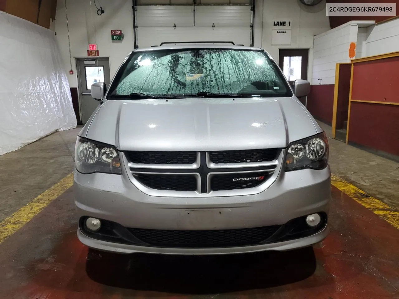 2019 Dodge Grand Caravan Gt VIN: 2C4RDGEG6KR679498 Lot: 65714784