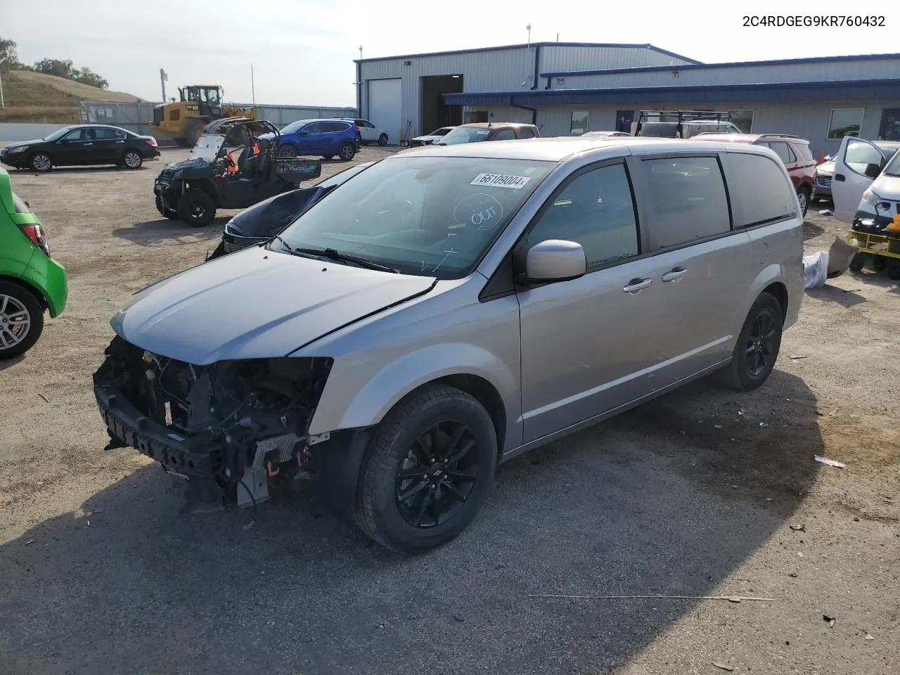 2C4RDGEG9KR760432 2019 Dodge Grand Caravan Gt