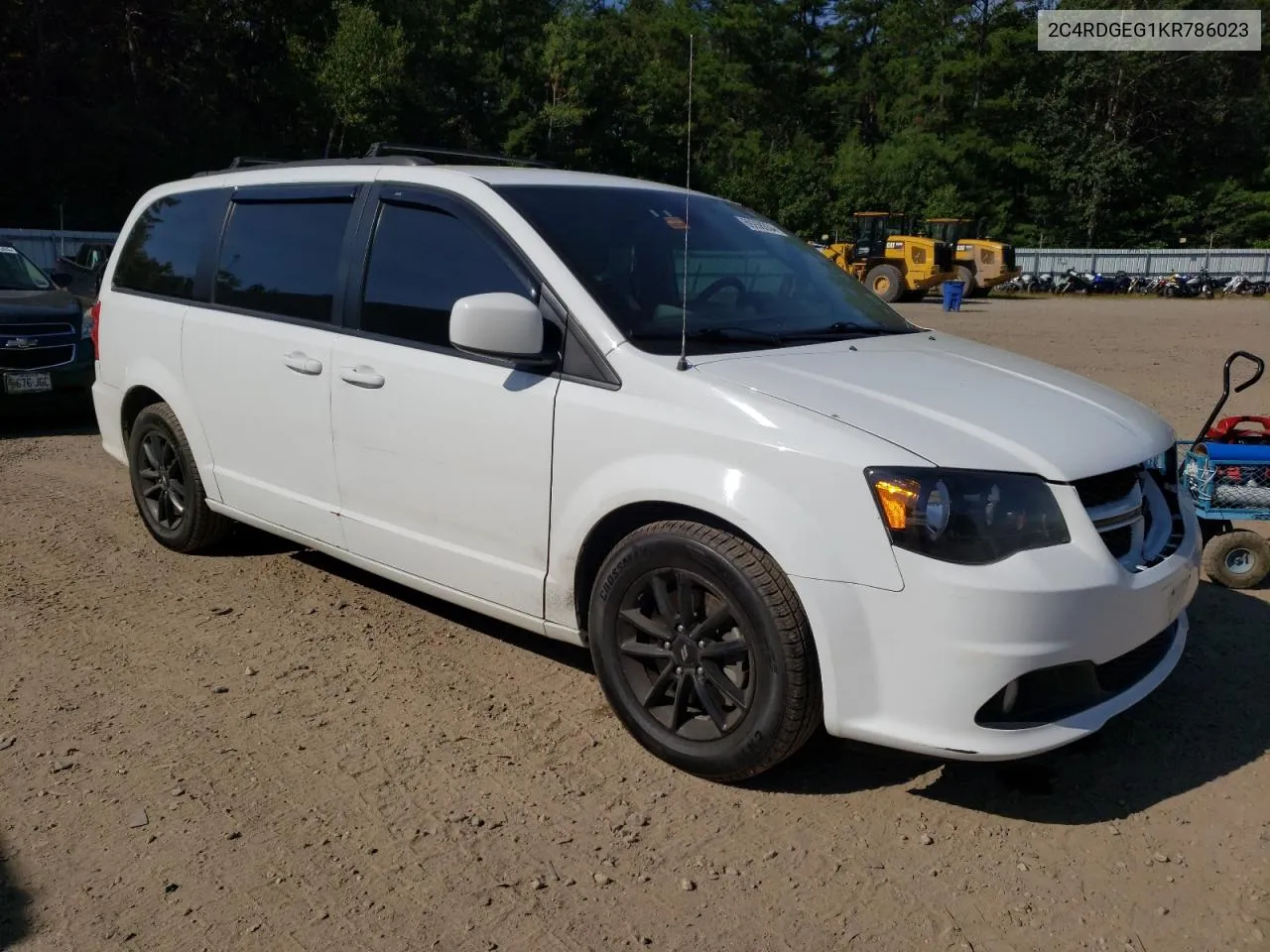 2019 Dodge Grand Caravan Gt VIN: 2C4RDGEG1KR786023 Lot: 69268334