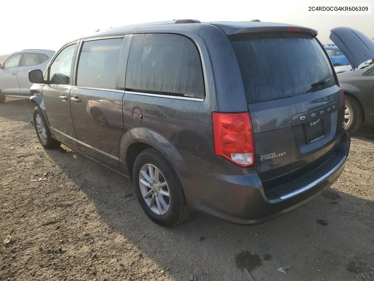 2C4RDGCG4KR606309 2019 Dodge Grand Caravan Sxt