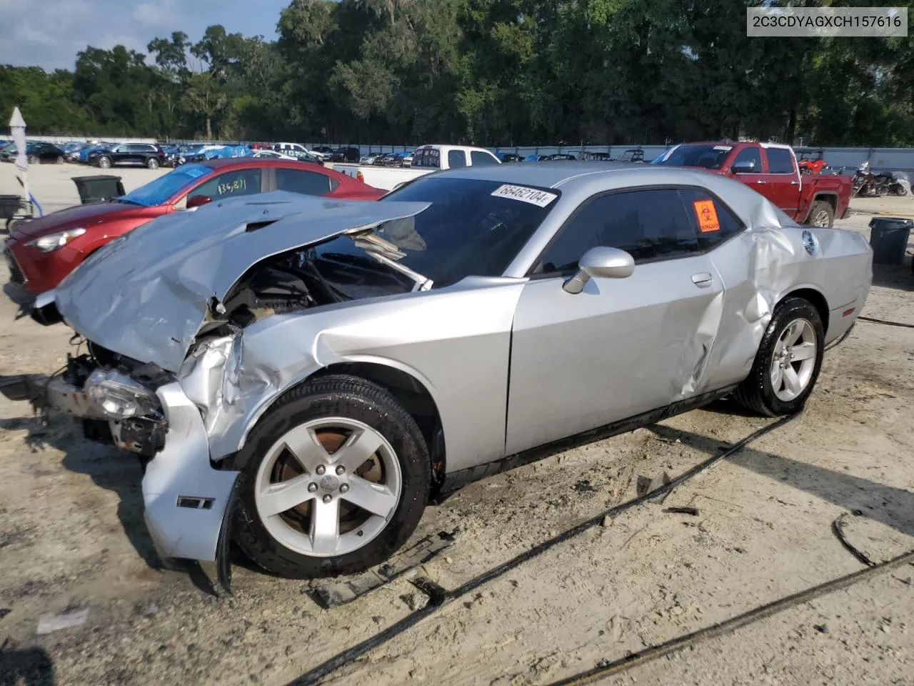 2012 Dodge Challenger Sxt VIN: 2C3CDYAGXCH157616 Lot: 66462104