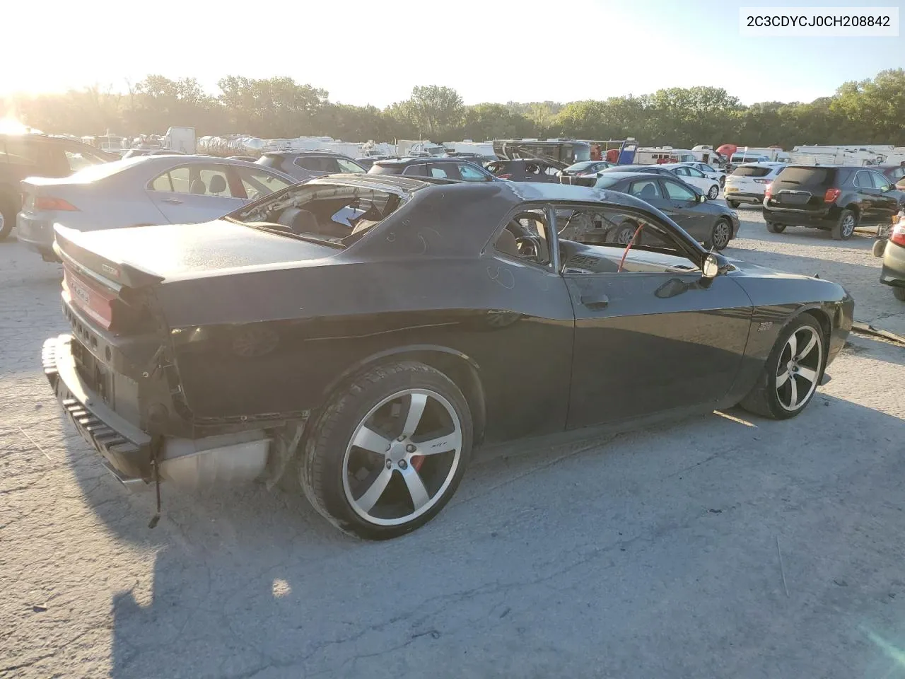 2C3CDYCJ0CH208842 2012 Dodge Challenger Srt-8