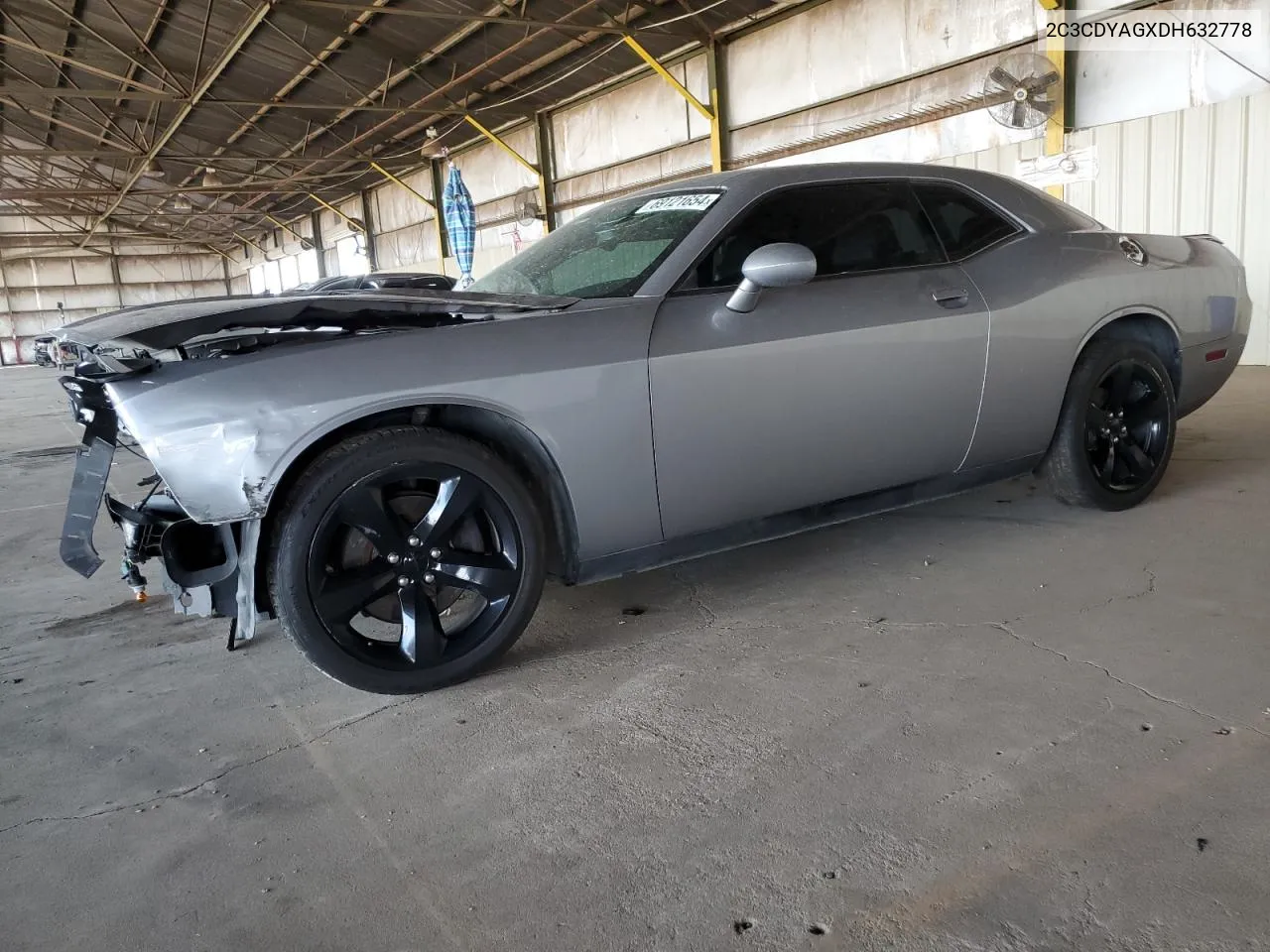 2013 Dodge Challenger Sxt VIN: 2C3CDYAGXDH632778 Lot: 69121654