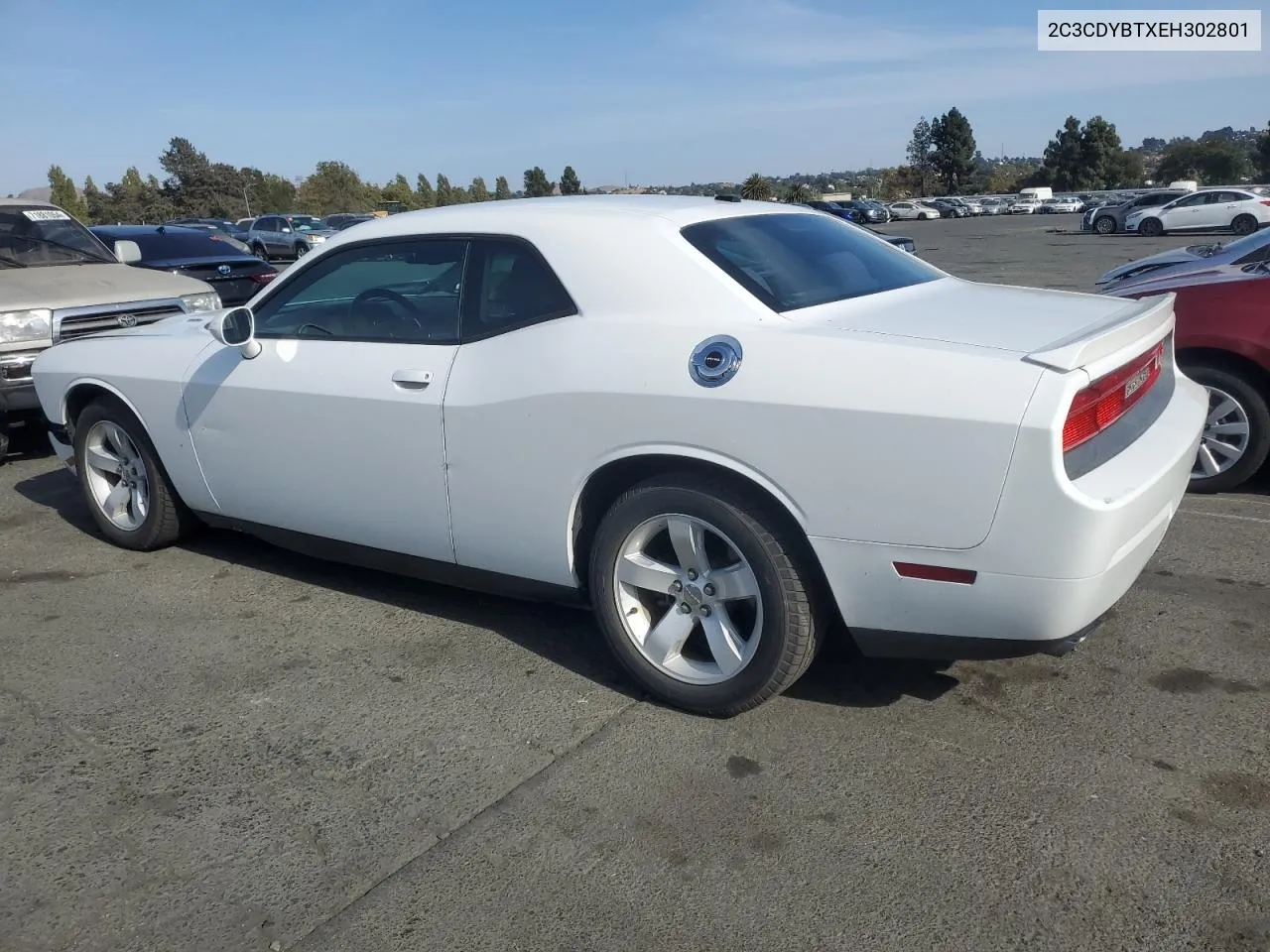 2C3CDYBTXEH302801 2014 Dodge Challenger R/T