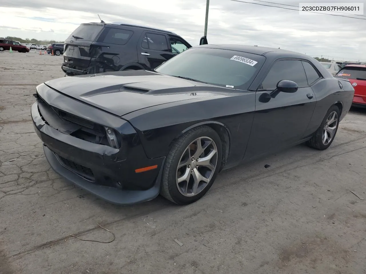 2015 Dodge Challenger Sxt Plus VIN: 2C3CDZBG7FH906011 Lot: 68096534