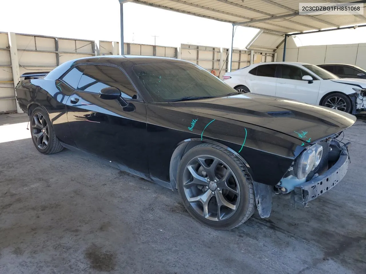 2C3CDZBG1FH851068 2015 Dodge Challenger Sxt Plus