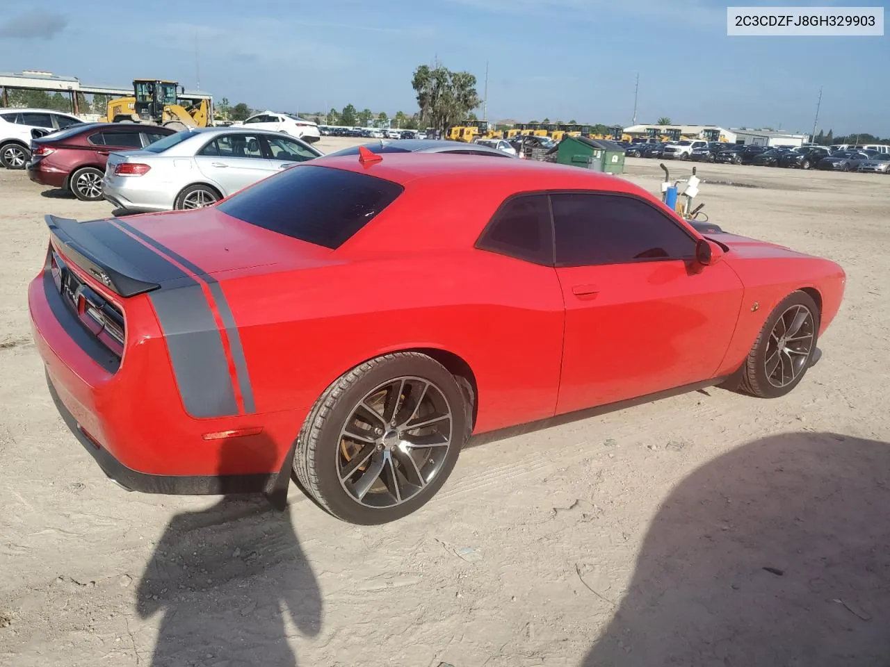 2C3CDZFJ8GH329903 2016 Dodge Challenger R/T Scat Pack