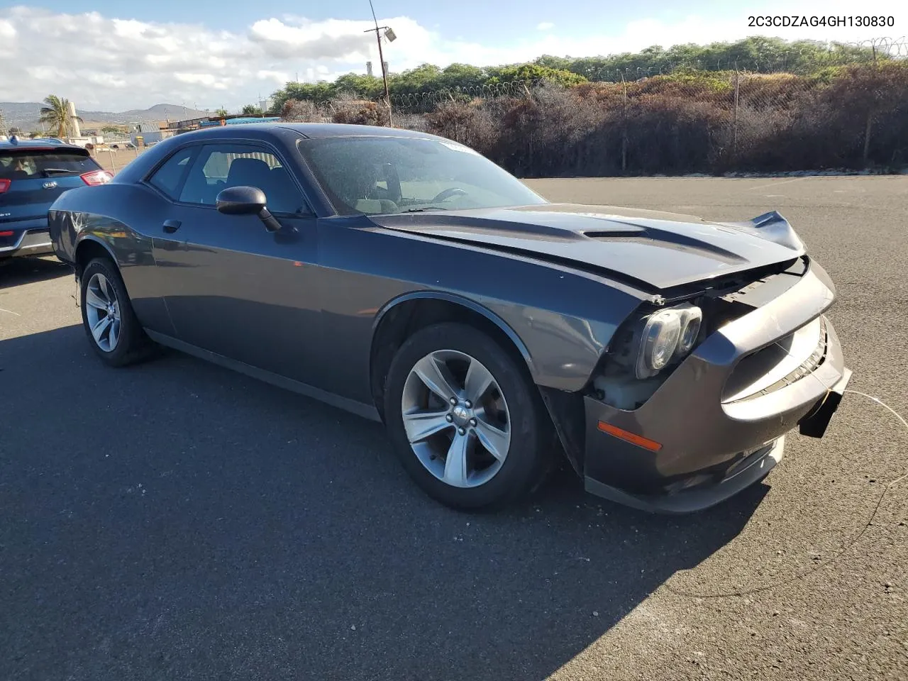 2016 Dodge Challenger Sxt VIN: 2C3CDZAG4GH130830 Lot: 72255514