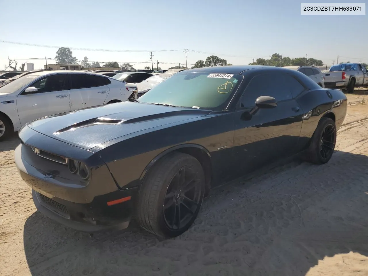 2017 Dodge Challenger R/T VIN: 2C3CDZBT7HH633071 Lot: 65942214