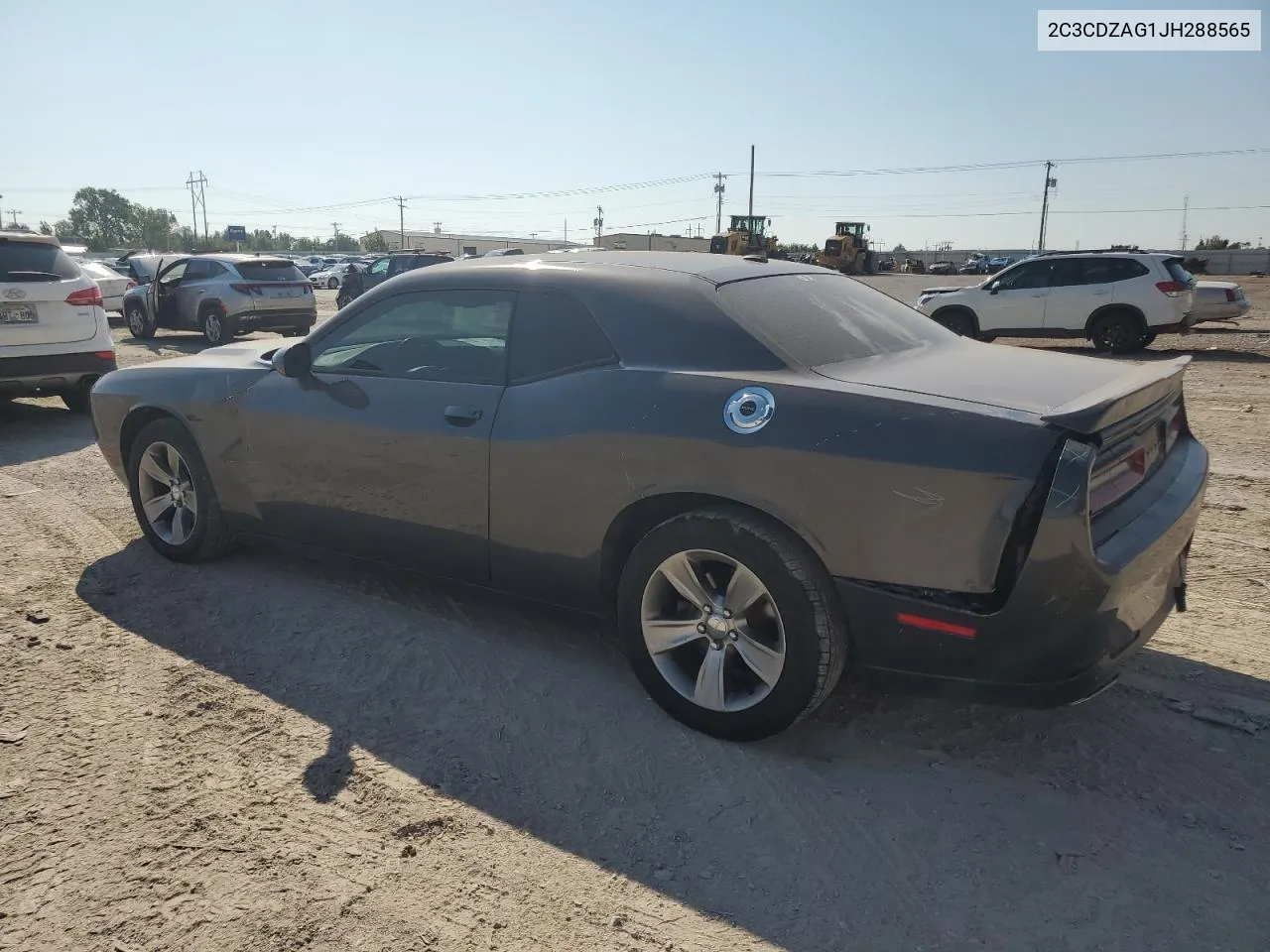 2018 Dodge Challenger Sxt VIN: 2C3CDZAG1JH288565 Lot: 72264984