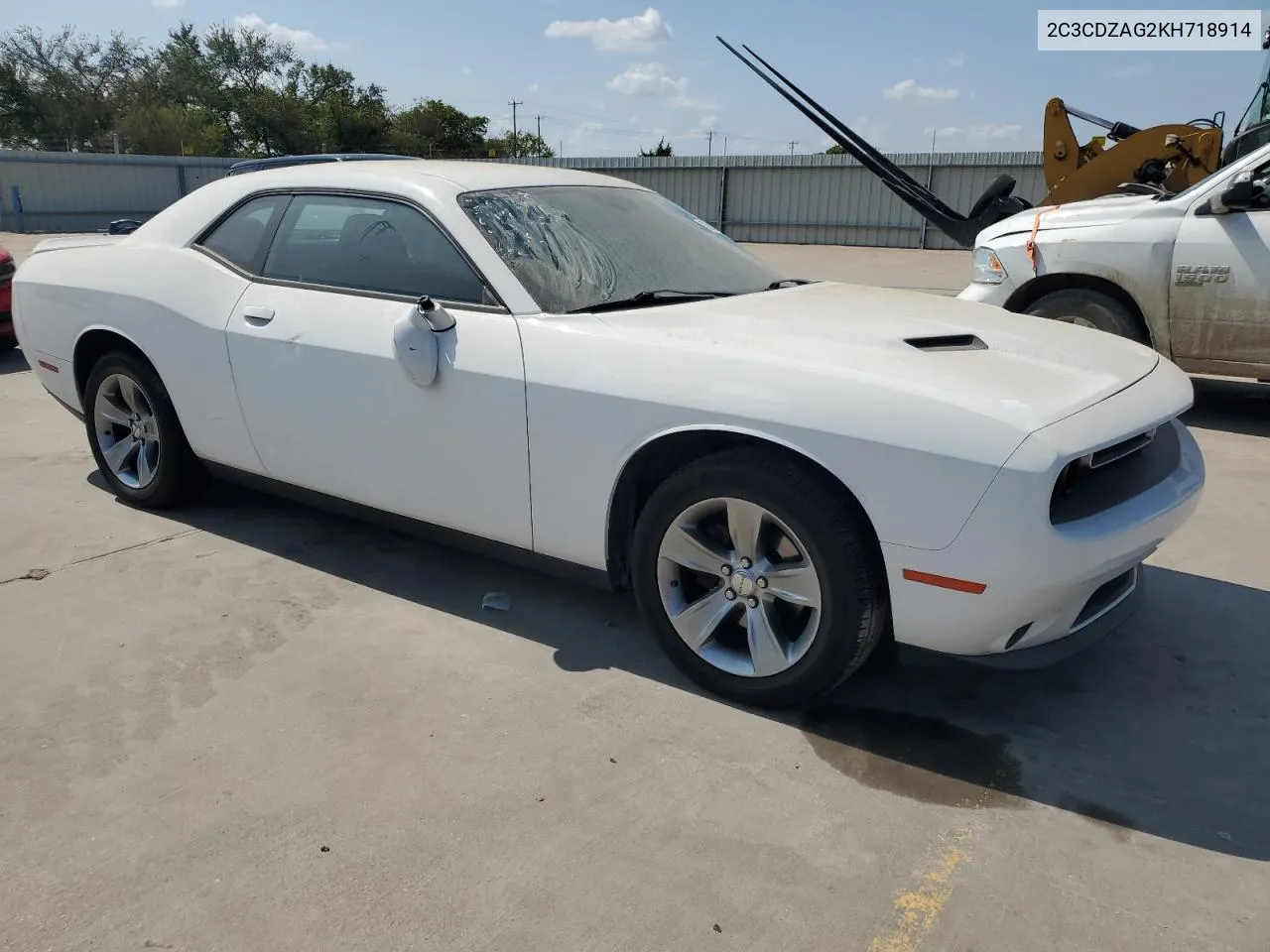 2019 Dodge Challenger Sxt VIN: 2C3CDZAG2KH718914 Lot: 72043674