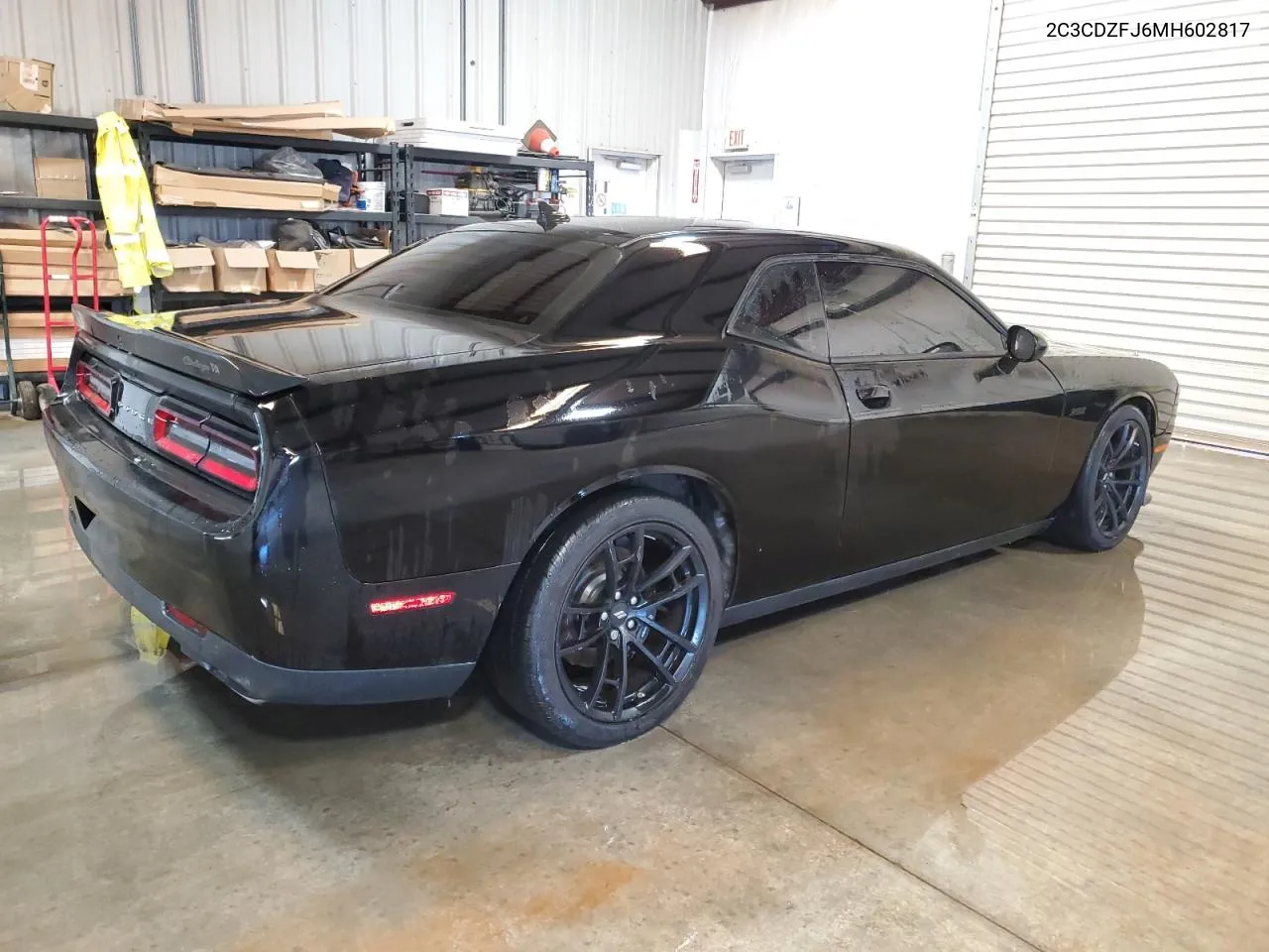 2021 Dodge Challenger R/T Scat Pack VIN: 2C3CDZFJ6MH602817 Lot: 70807164