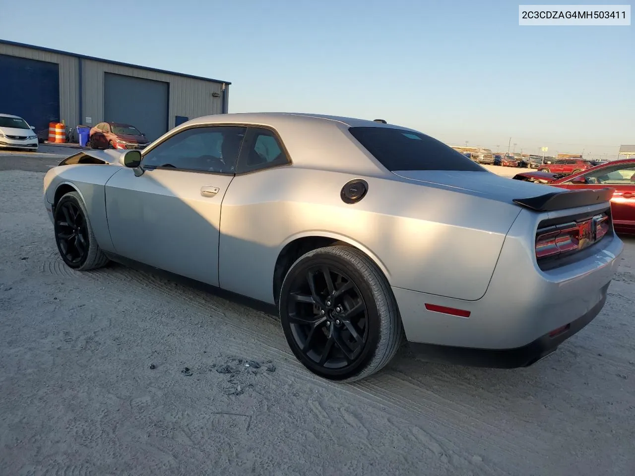 2021 Dodge Challenger Sxt VIN: 2C3CDZAG4MH503411 Lot: 71877834