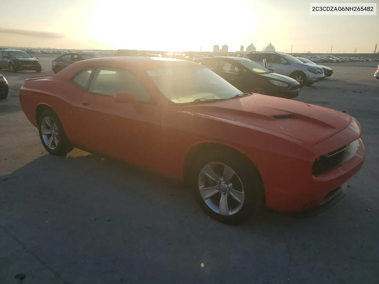 2022 Dodge Challenger Sxt VIN: 2C3CDZAG6NH265482 Lot: 71884924