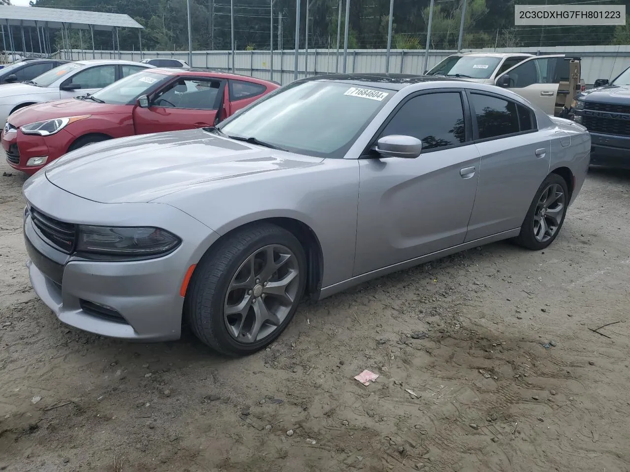 2C3CDXHG7FH801223 2015 Dodge Charger Sxt