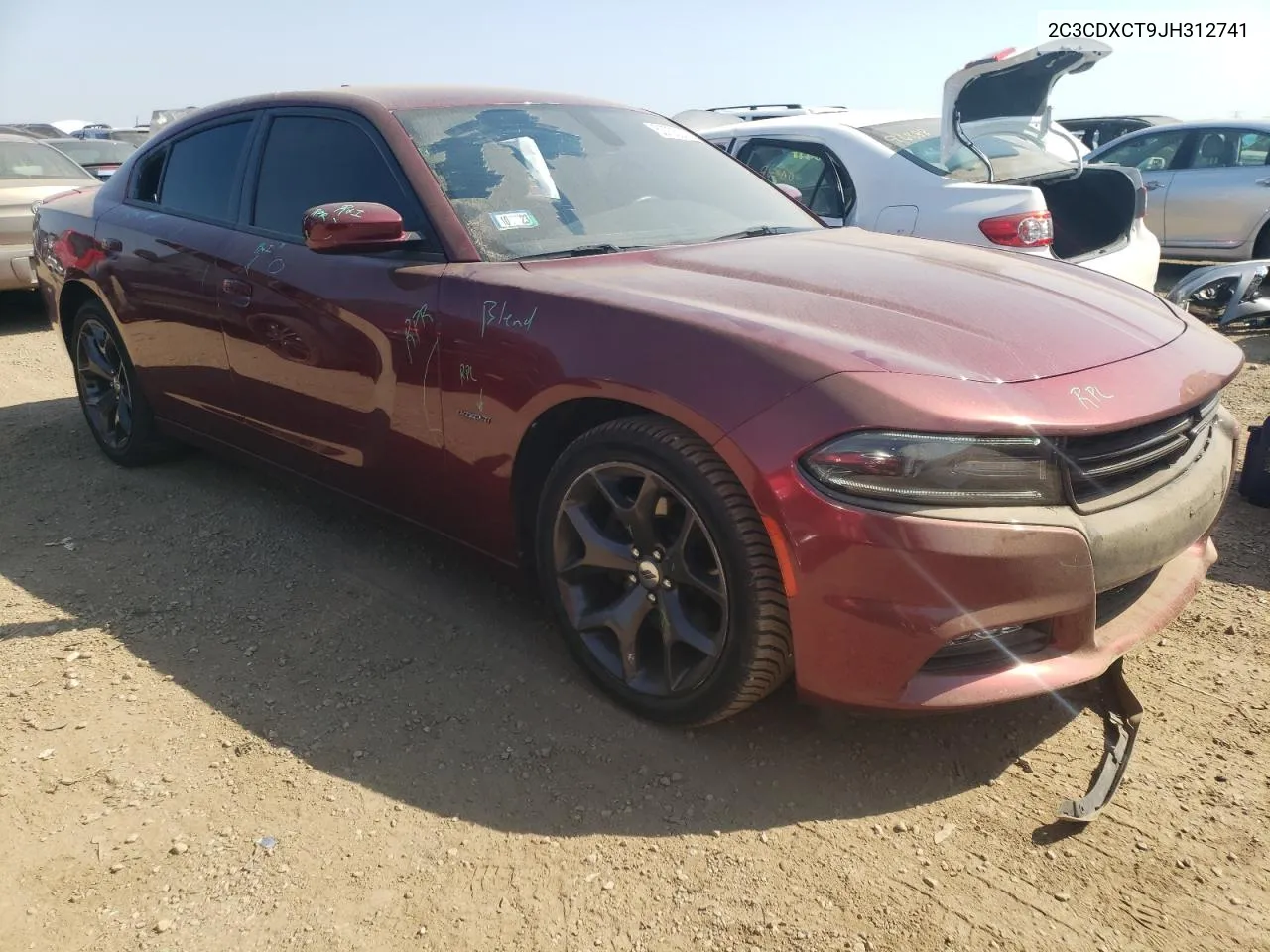 2C3CDXCT9JH312741 2018 Dodge Charger R/T