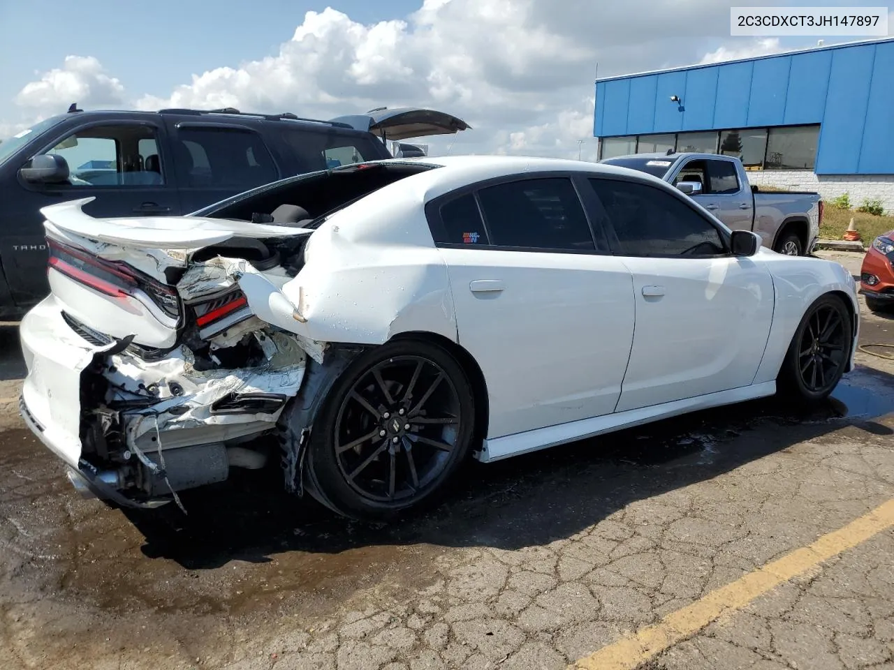 2018 Dodge Charger R/T VIN: 2C3CDXCT3JH147897 Lot: 71811654