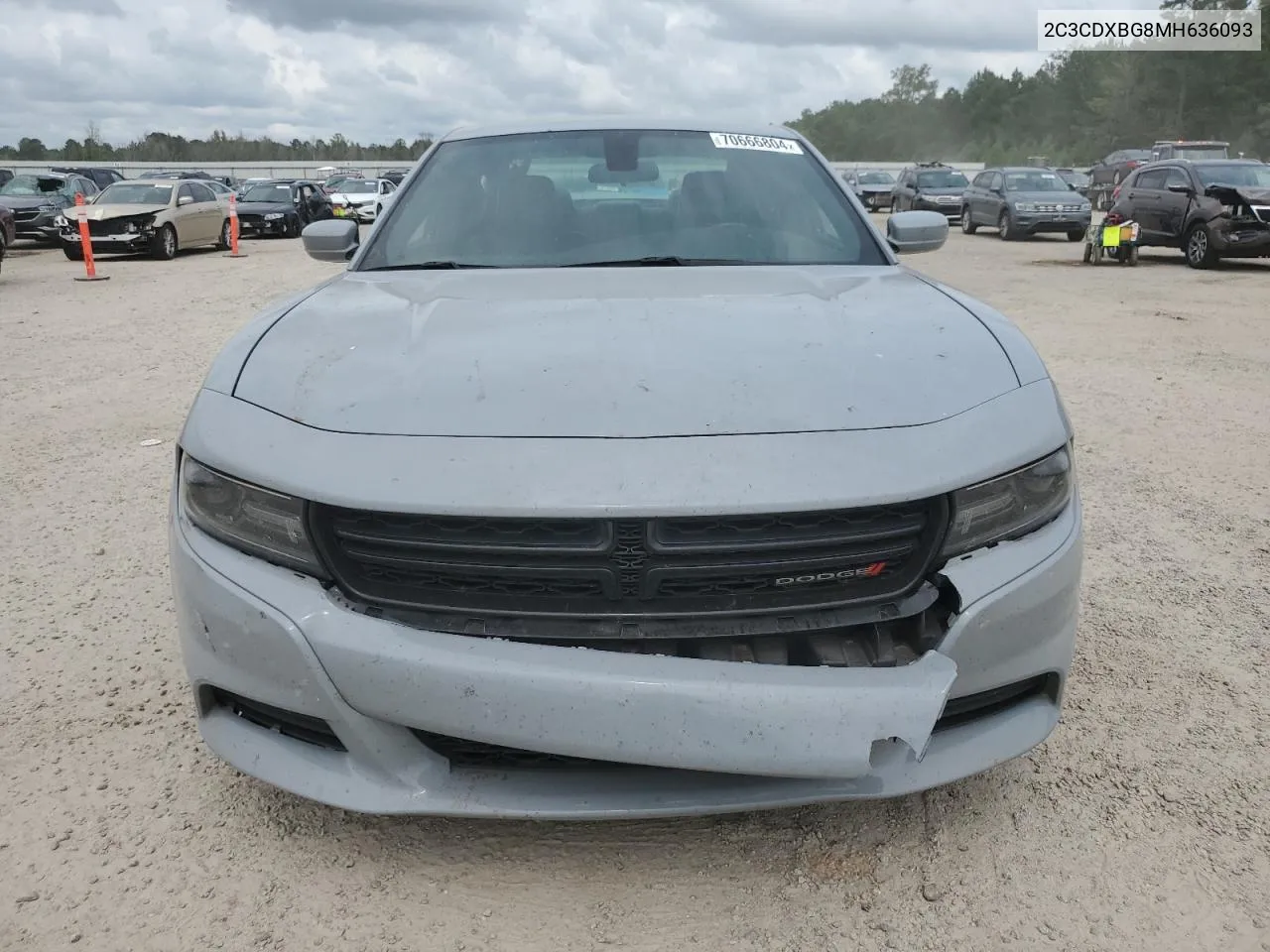 2C3CDXBG8MH636093 2021 Dodge Charger Sxt