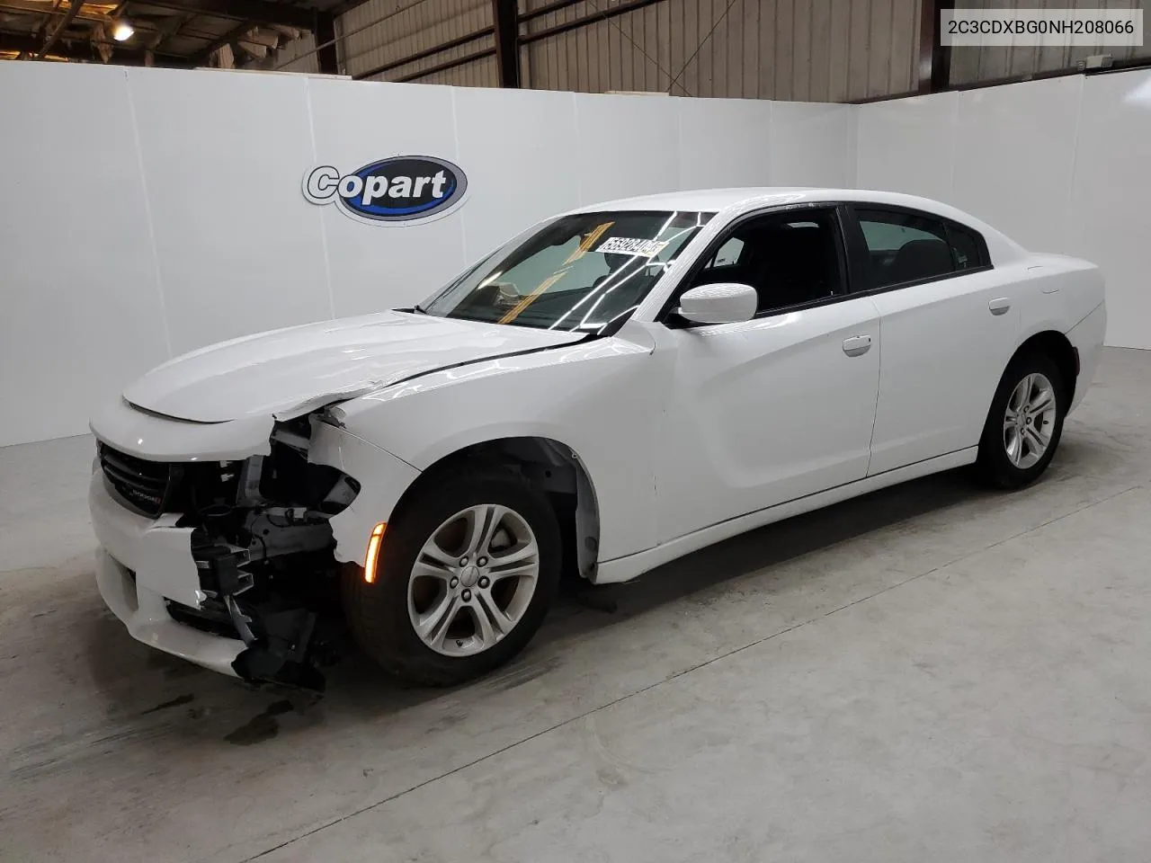 2022 Dodge Charger Sxt VIN: 2C3CDXBG0NH208066 Lot: 56928404