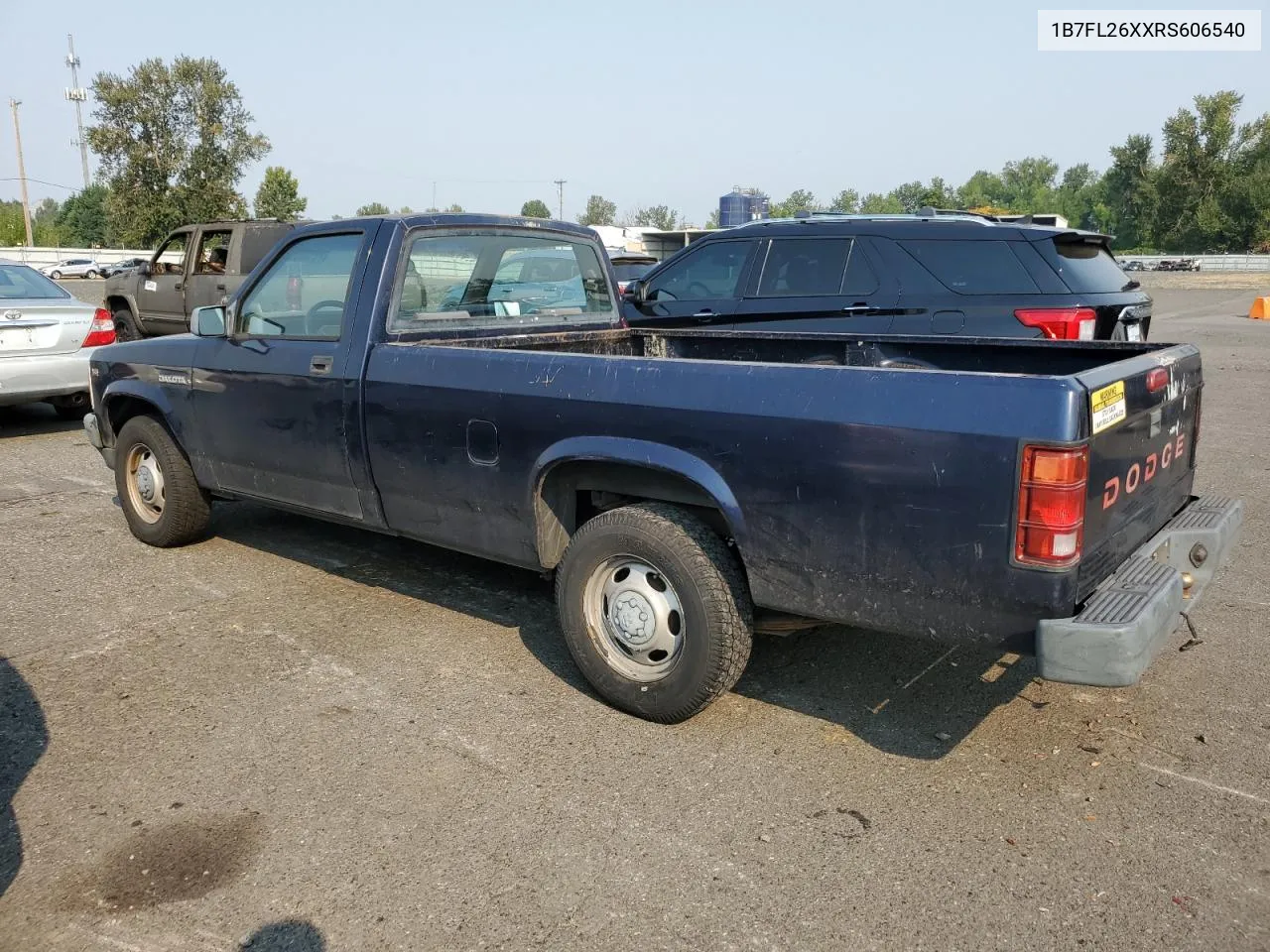 1994 Dodge Dakota VIN: 1B7FL26XXRS606540 Lot: 70103064