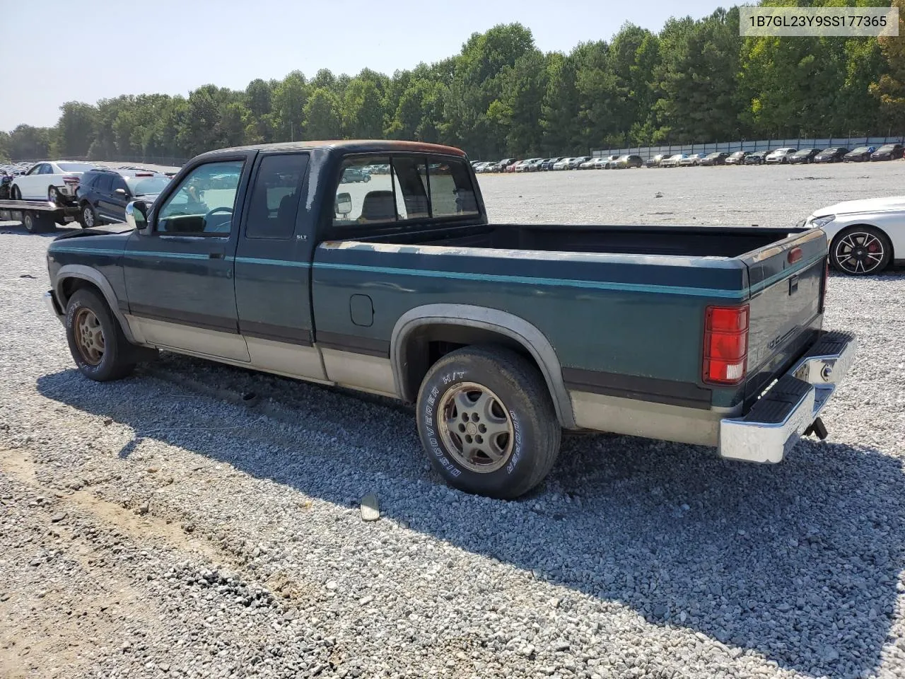 1995 Dodge Dakota VIN: 1B7GL23Y9SS177365 Lot: 68956734