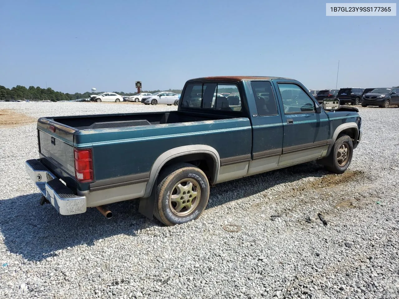 1995 Dodge Dakota VIN: 1B7GL23Y9SS177365 Lot: 68956734