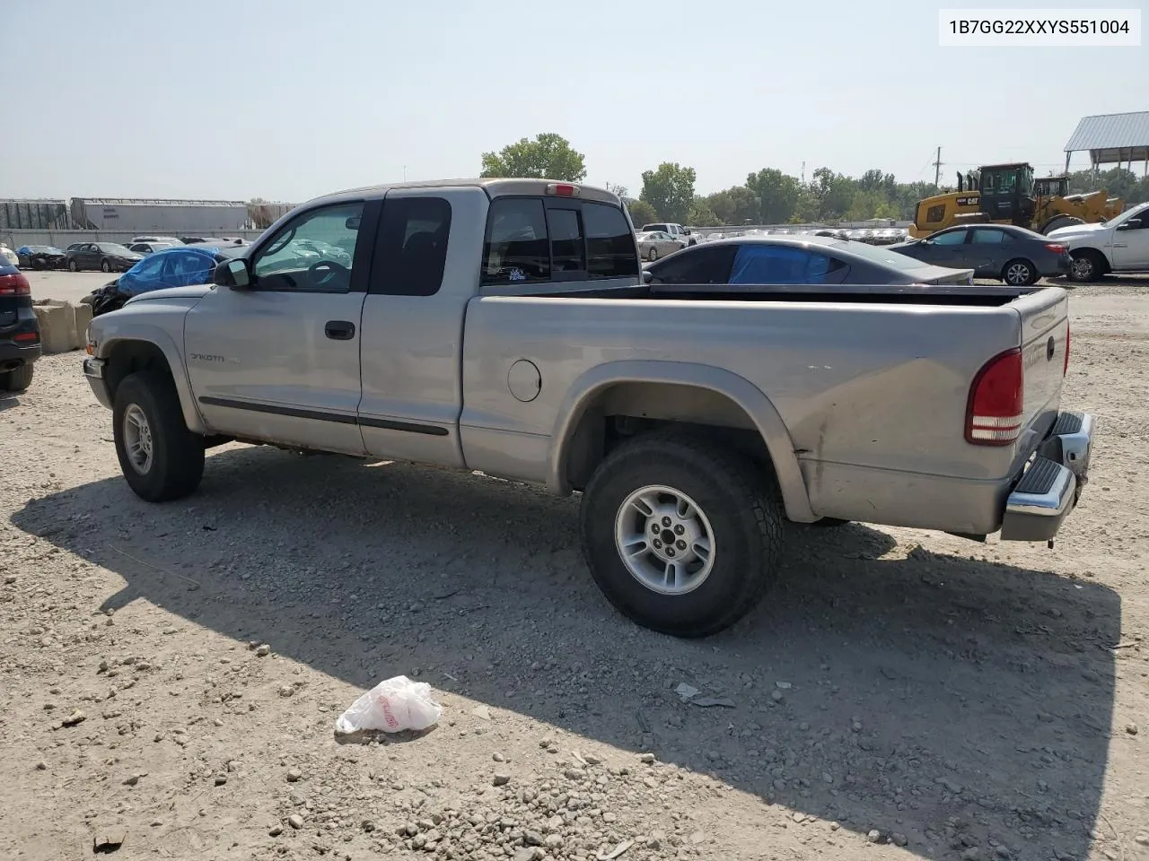 2000 Dodge Dakota VIN: 1B7GG22XXYS551004 Lot: 70502454