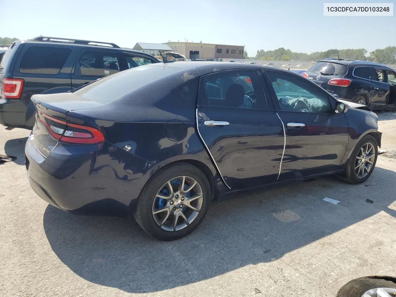 1C3CDFCA7DD103248 2013 Dodge Dart Limited