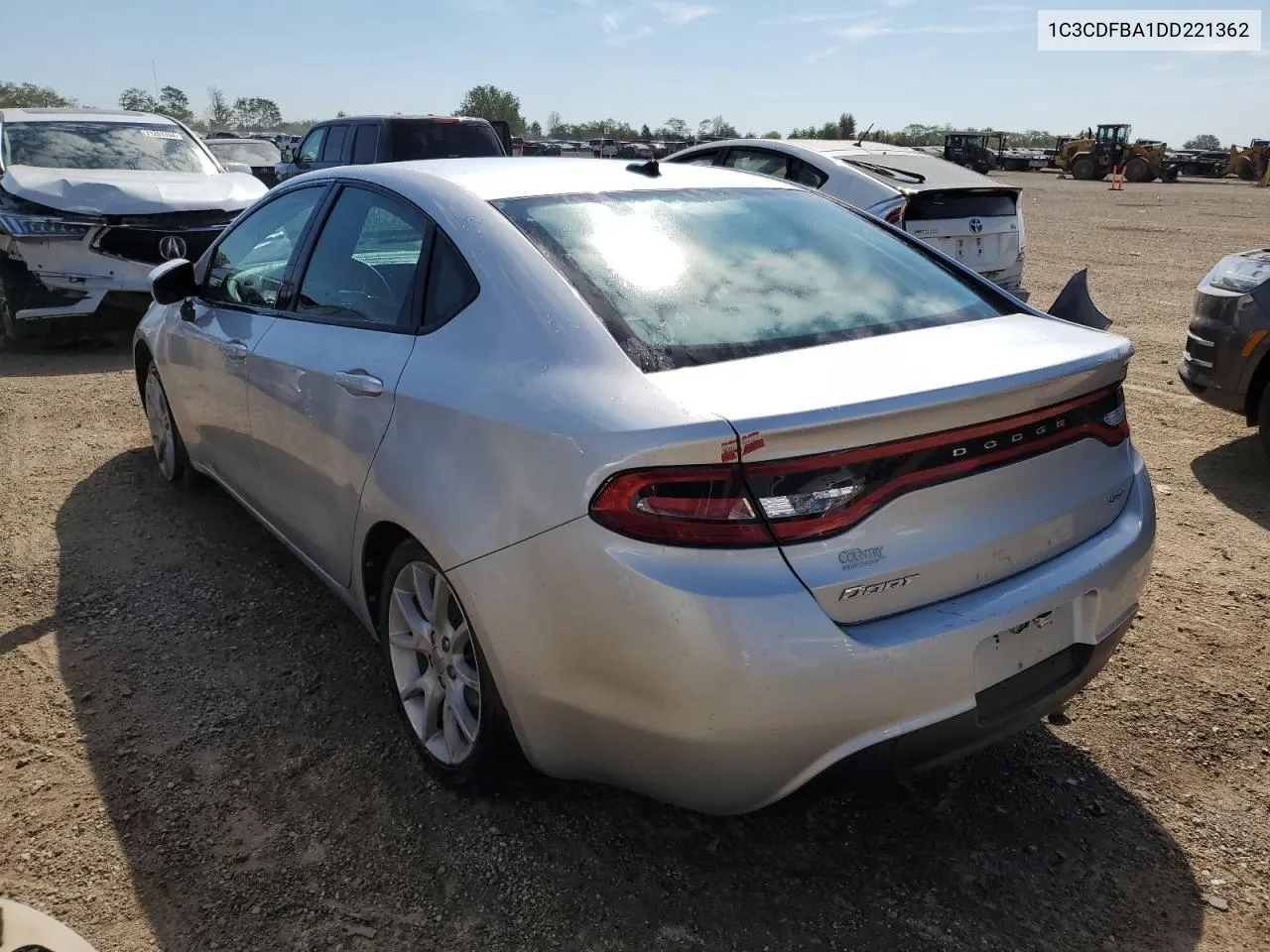 2013 Dodge Dart Sxt VIN: 1C3CDFBA1DD221362 Lot: 71449584