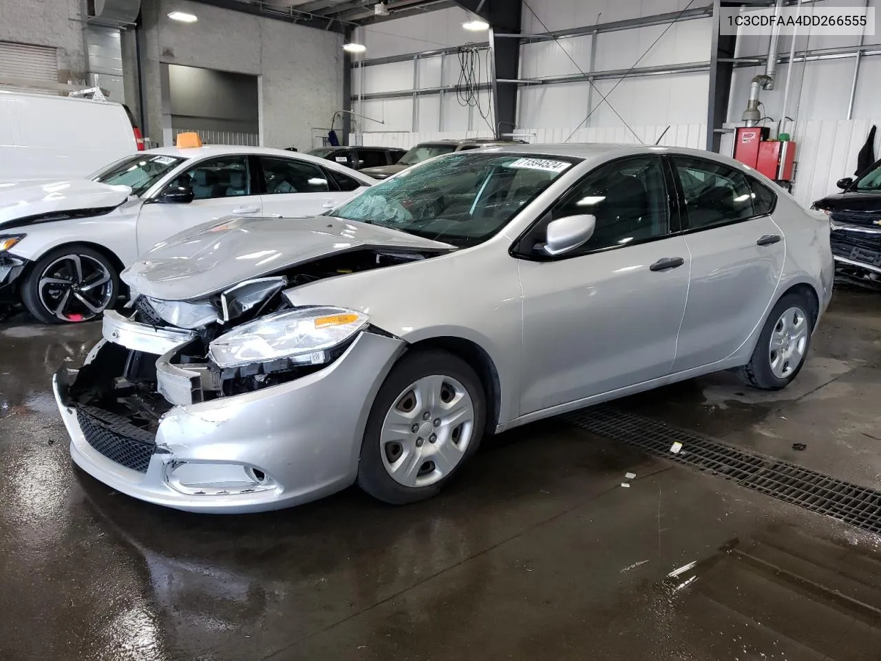 2013 Dodge Dart Se VIN: 1C3CDFAA4DD266555 Lot: 71594524