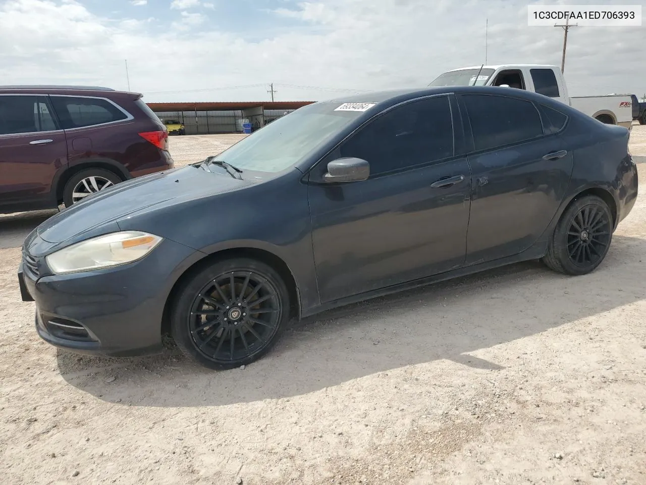 1C3CDFAA1ED706393 2014 Dodge Dart Se