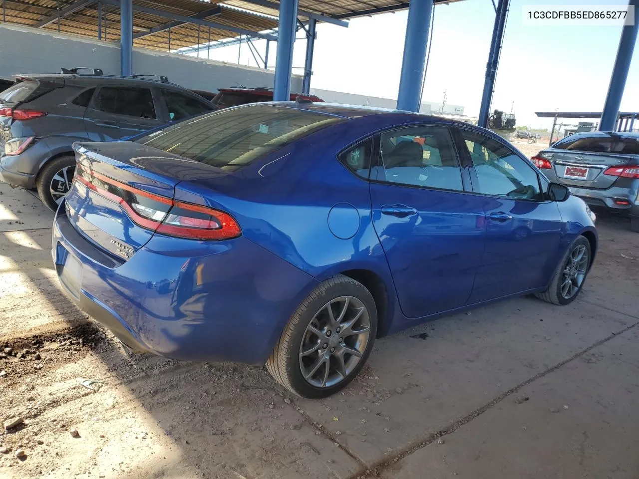 2014 Dodge Dart Sxt VIN: 1C3CDFBB5ED865277 Lot: 70666864