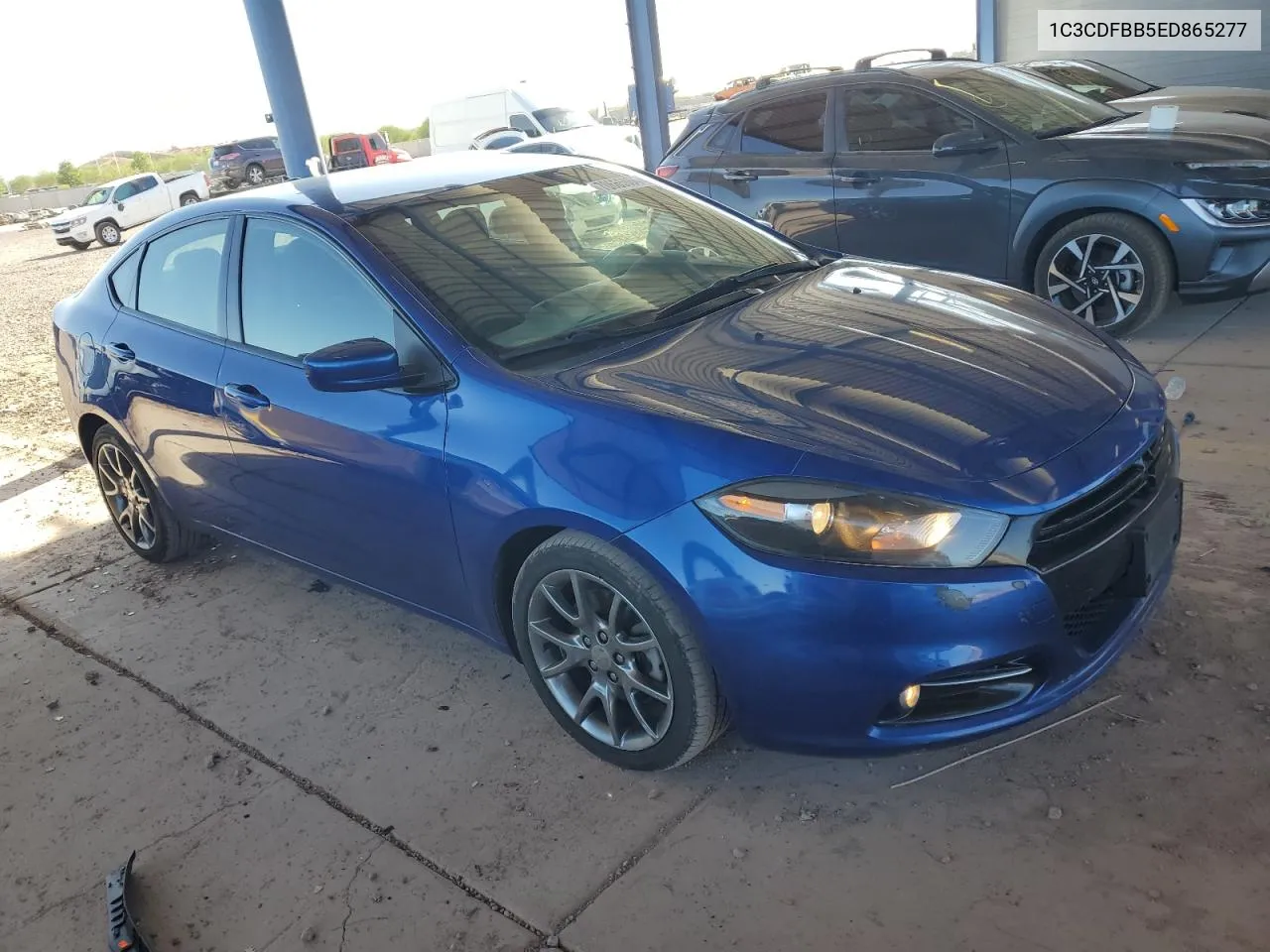 2014 Dodge Dart Sxt VIN: 1C3CDFBB5ED865277 Lot: 70666864