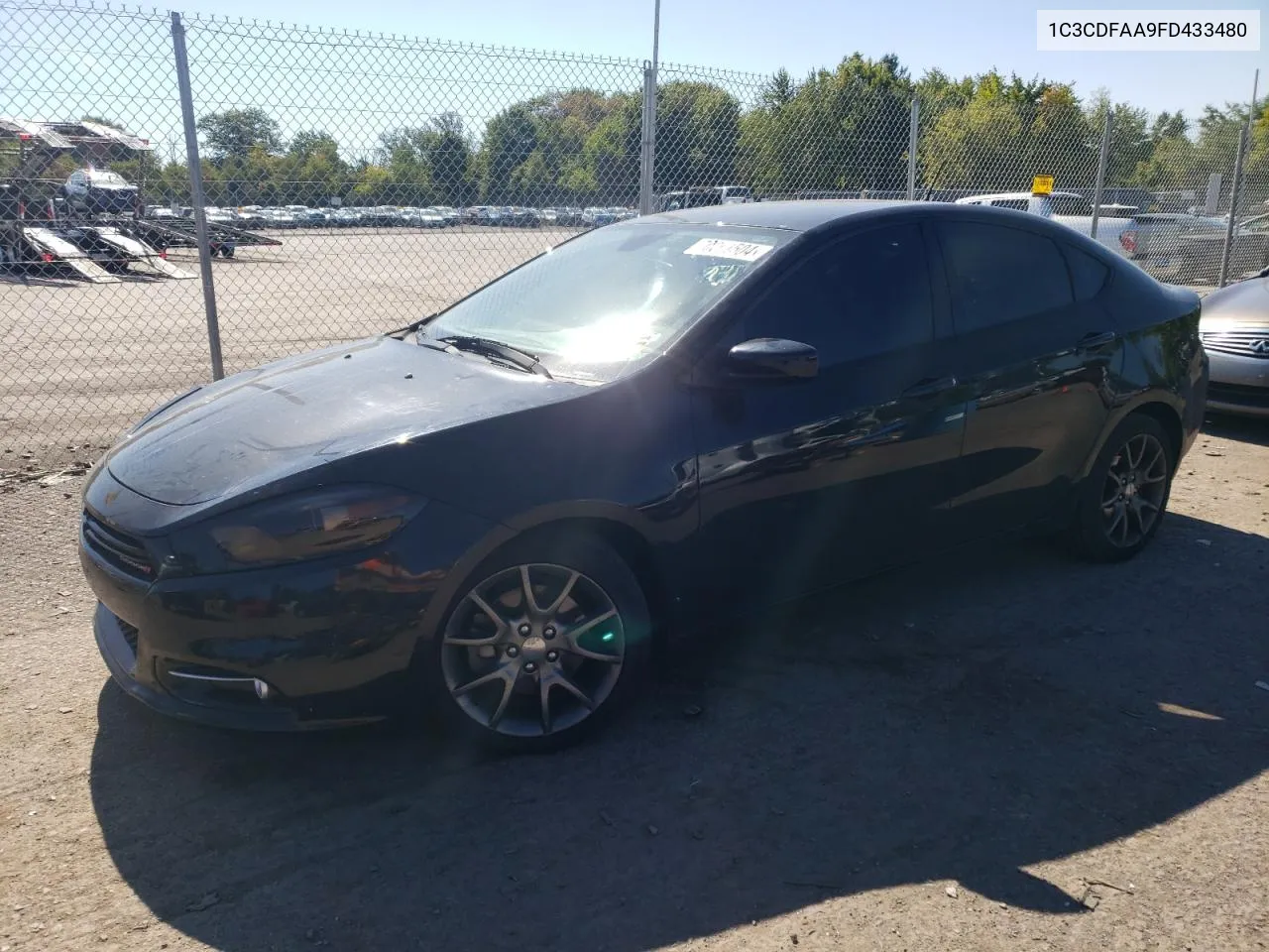 1C3CDFAA9FD433480 2015 Dodge Dart Se